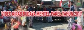 Kirab Budaya Mentel-Pakel Tahun 2017